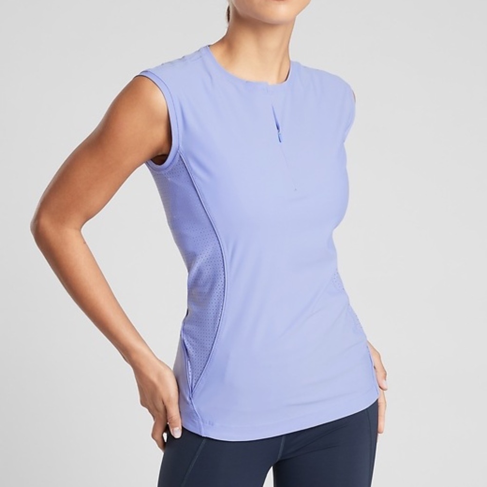 Athleta Pacifica II Tank in Victorian periwinkle size S